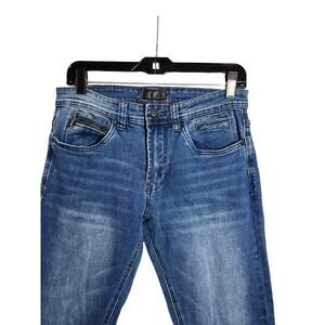 Steve’s Jeans Men’s Blue Straight Fit Denim Jeans Size 30x30 Mid-Wash Casual